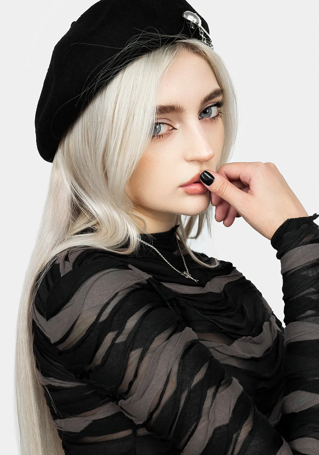 AntiStaticFabric Active Look Distortion Top