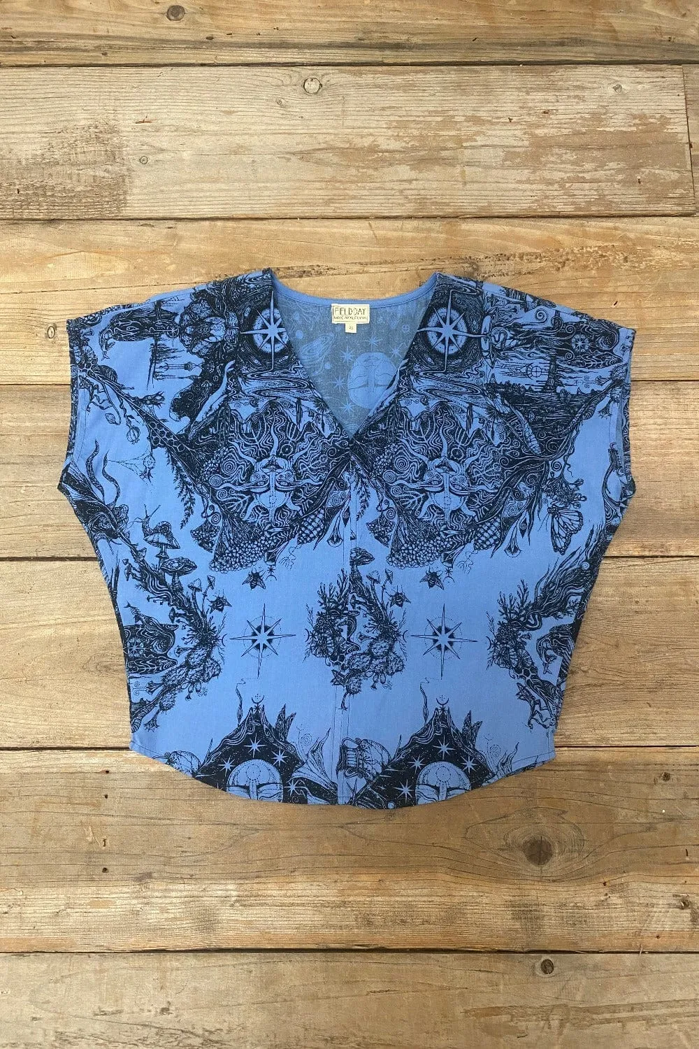 Trendy Outfit Dolman Top in Earth Worship