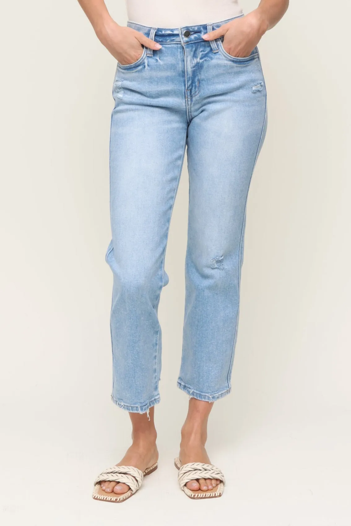 Daywear High Rise Straight Leg