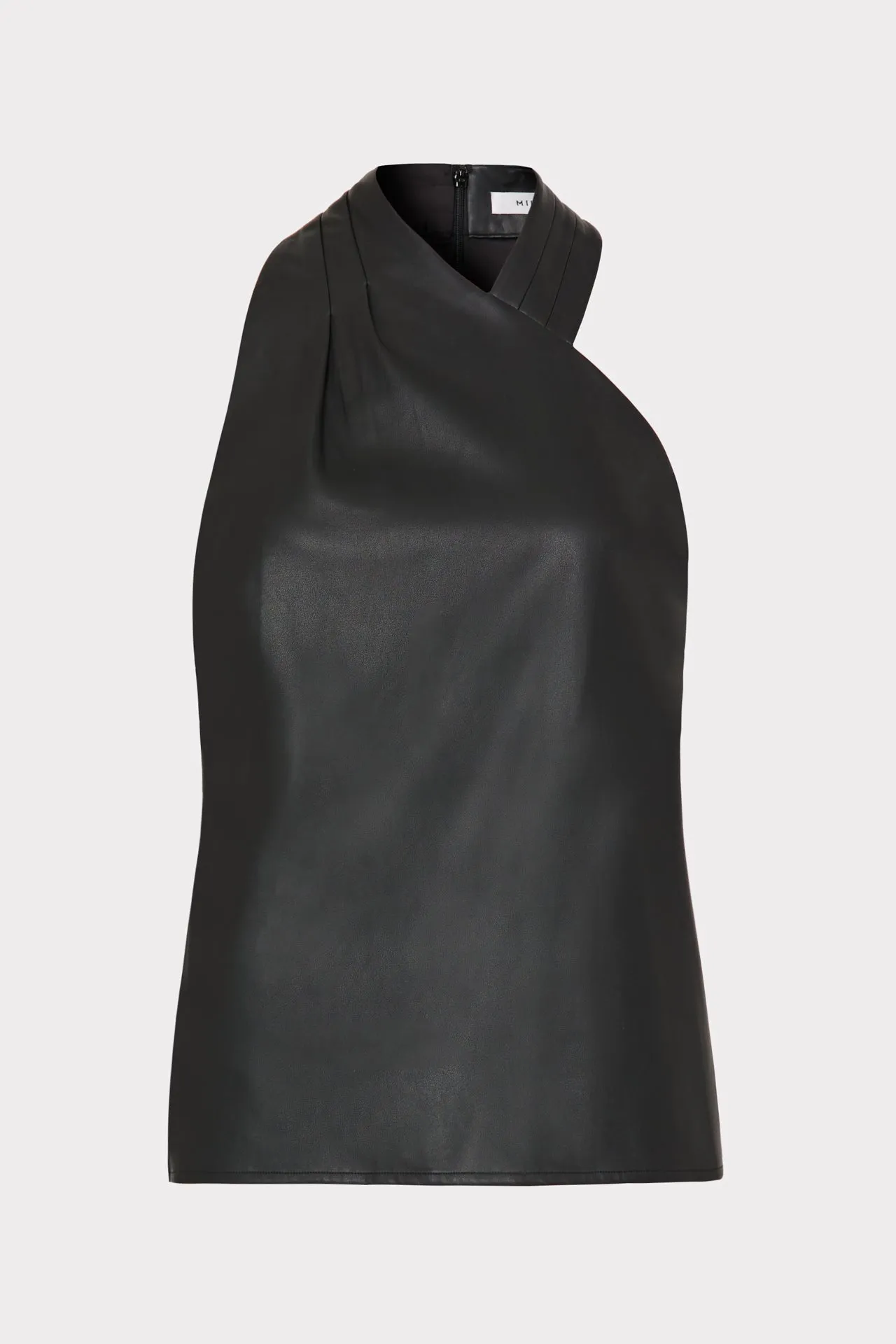 Anti Pilling Finish Hot Weather Preston Vegan Leather Top