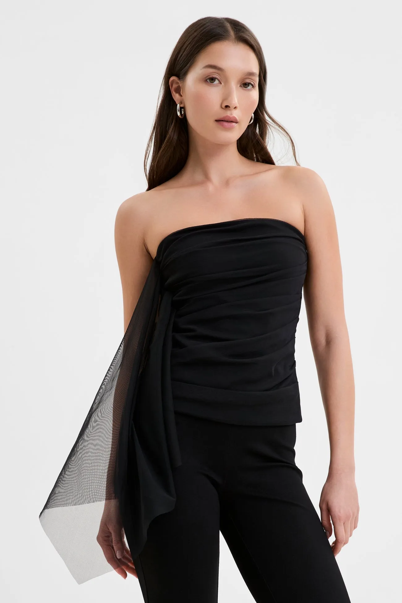 Drea Top Low Profile Stitching