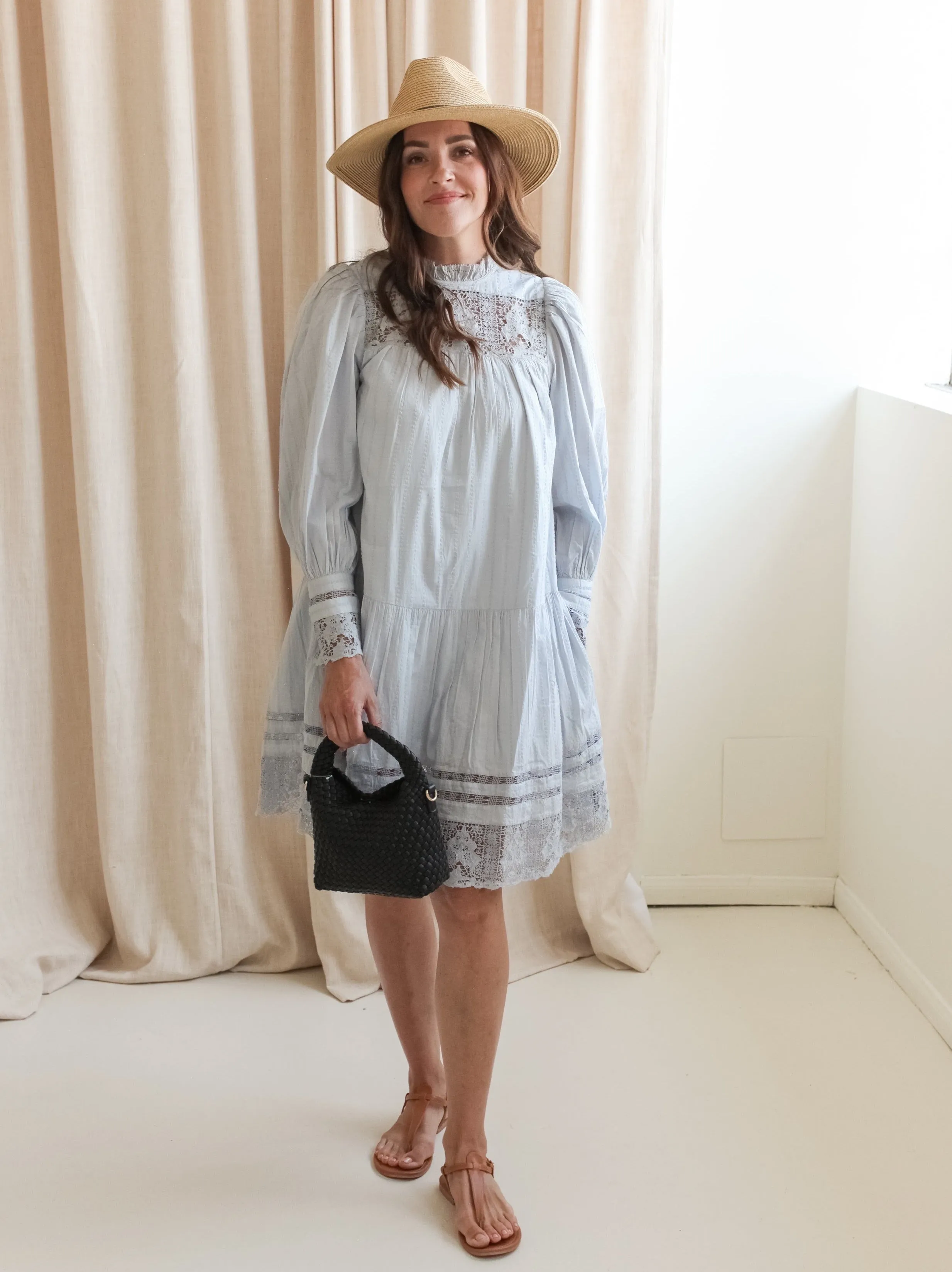 Ulla Johnson Colette Long Sleeve Mini Dress Multipurpose