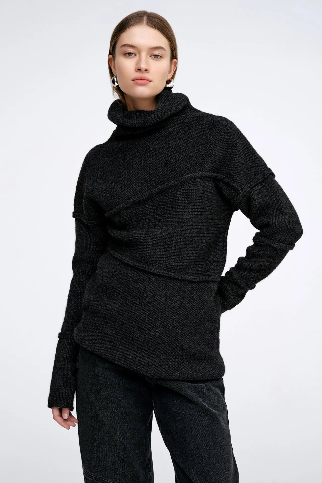 Seamless construction Emily Sweater