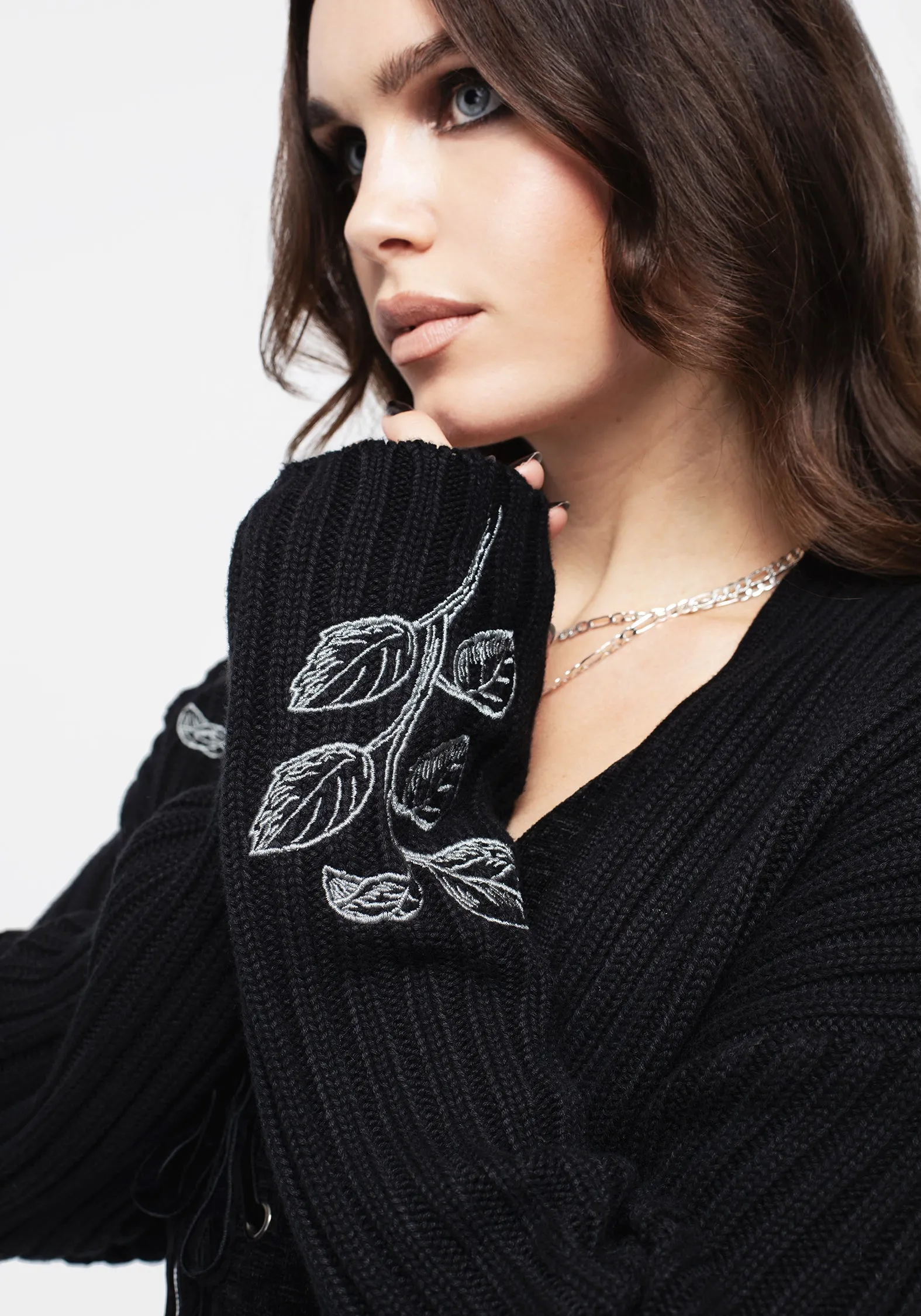 Amalthea Embroidered Bolero HighDensity Knit