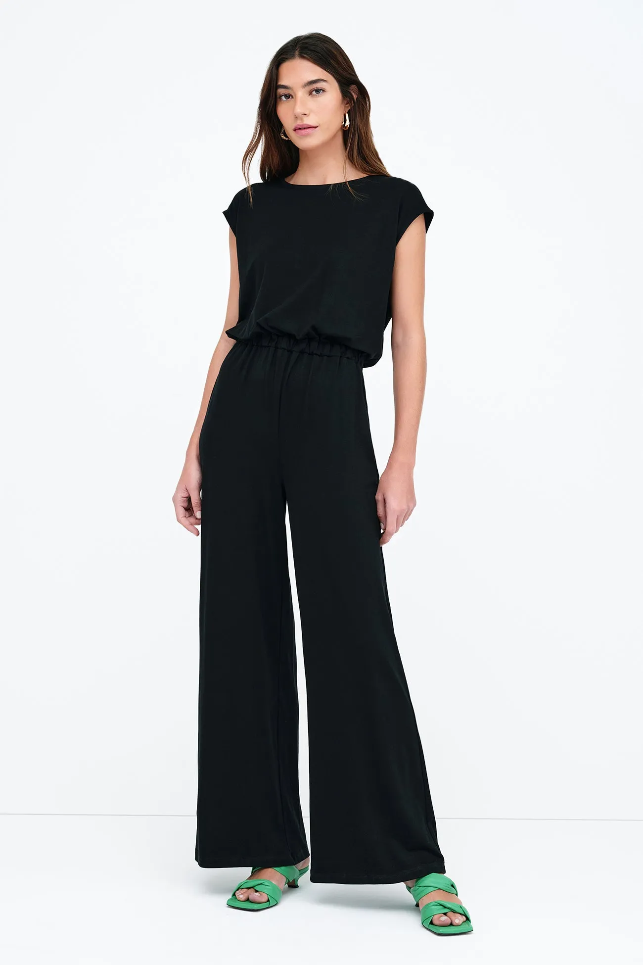 Dumont Jumpsuit One-Shoulder
