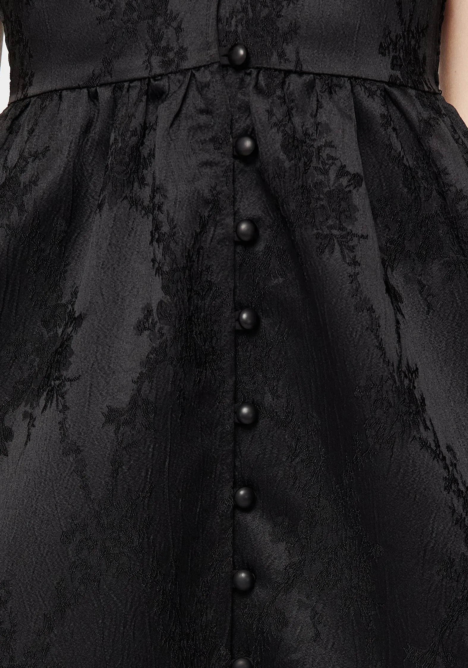 Sylvie Puff Sleeve Midi Dress Date night Romantic Bloom