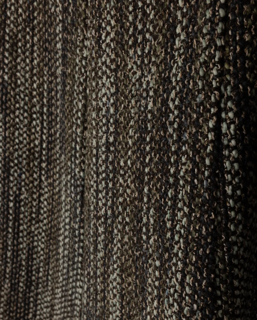 Soft Movement Luxury Trim Woven Wool Maxi Skirt