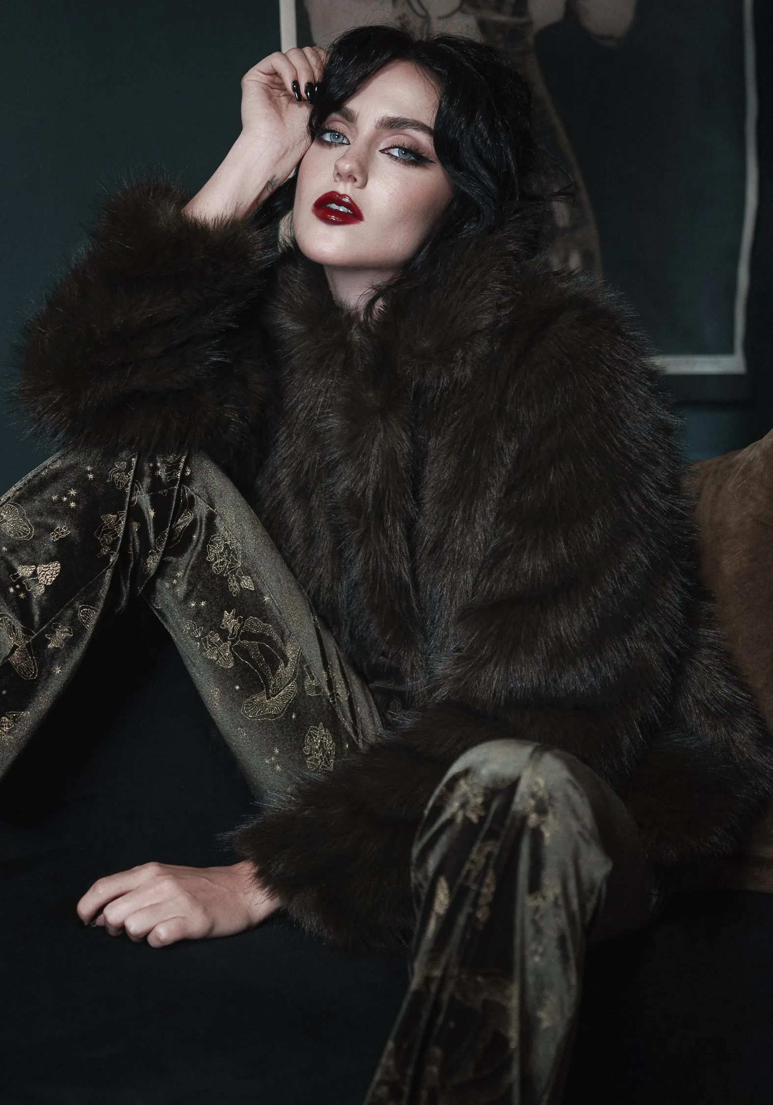 Light Day Jacket Monstrum Cropped Faux Fur Jacket