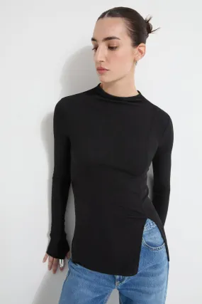 Active Tee Metallic Fiber Blend Clover Top