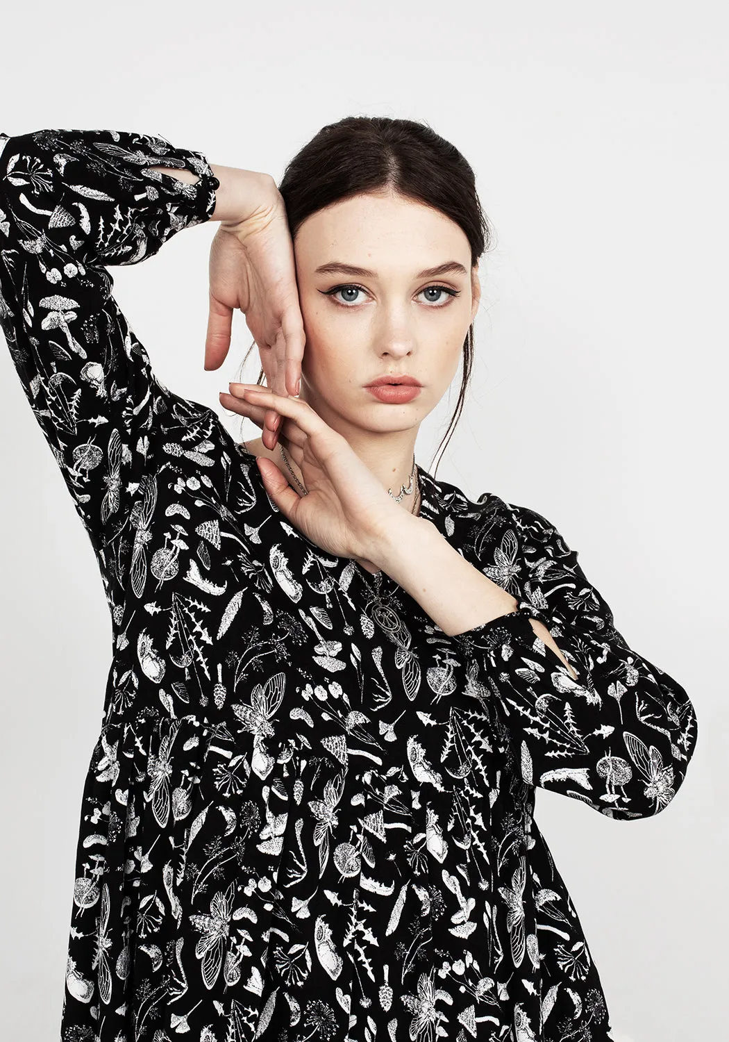 Earth Magick Mini Dress Flowy Design