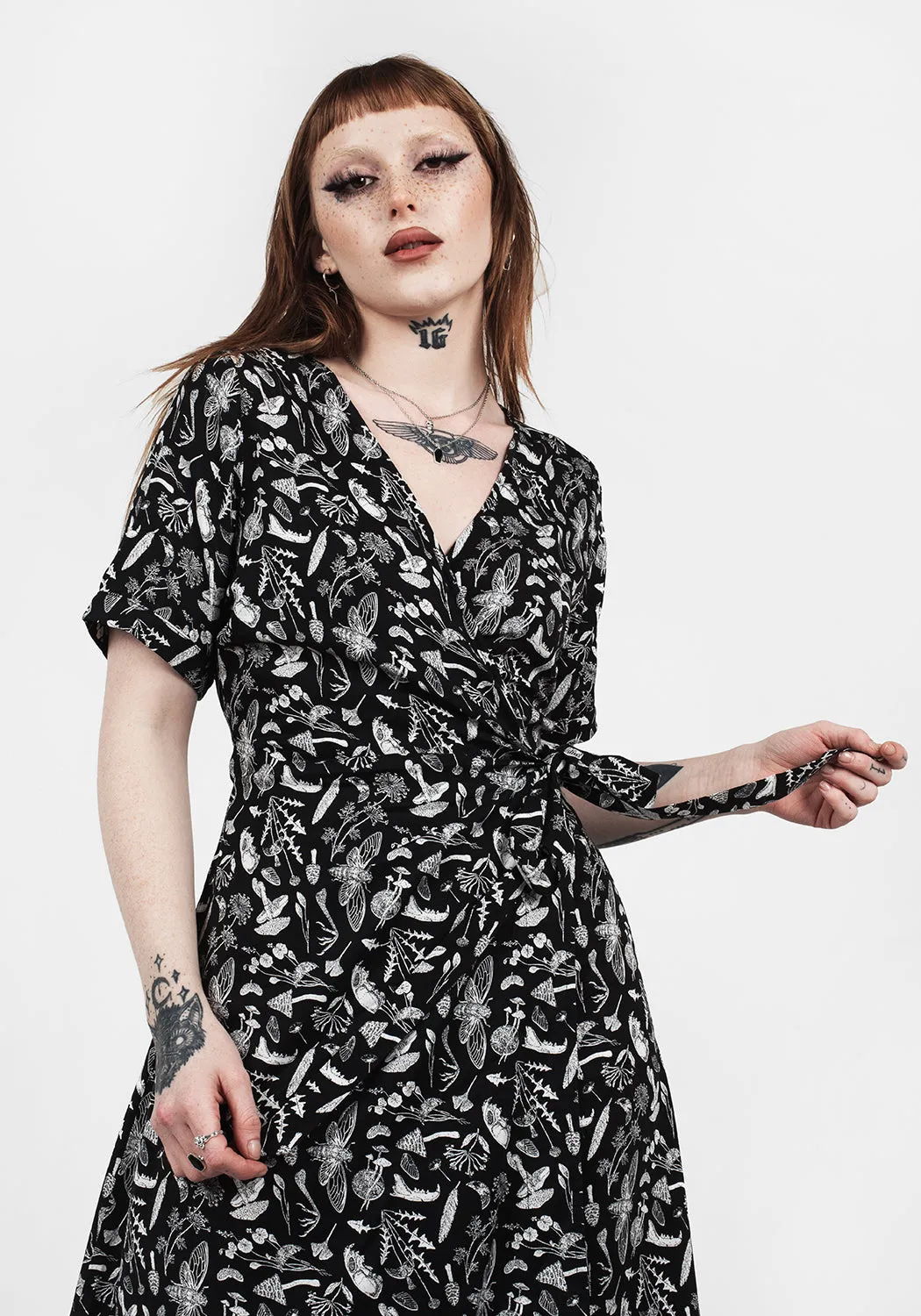 Light Blend Earth Magick Wrap Dress