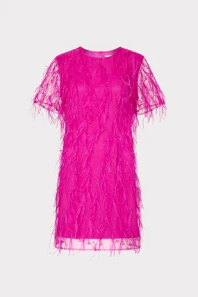 Beadwork Rana Feather Dress