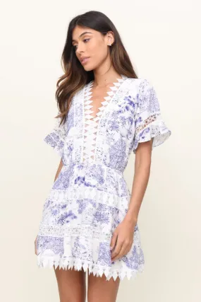 Serenity Mini Dress Fresh Glow Layered Comfort