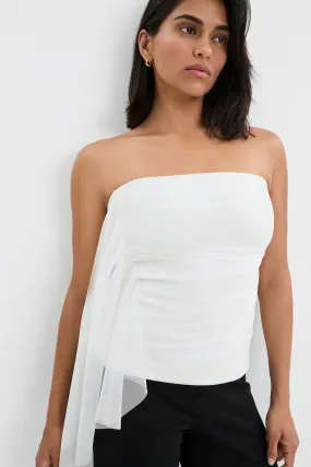 Drea Top Drop Shoulder Silhouette Double Stitched Hem