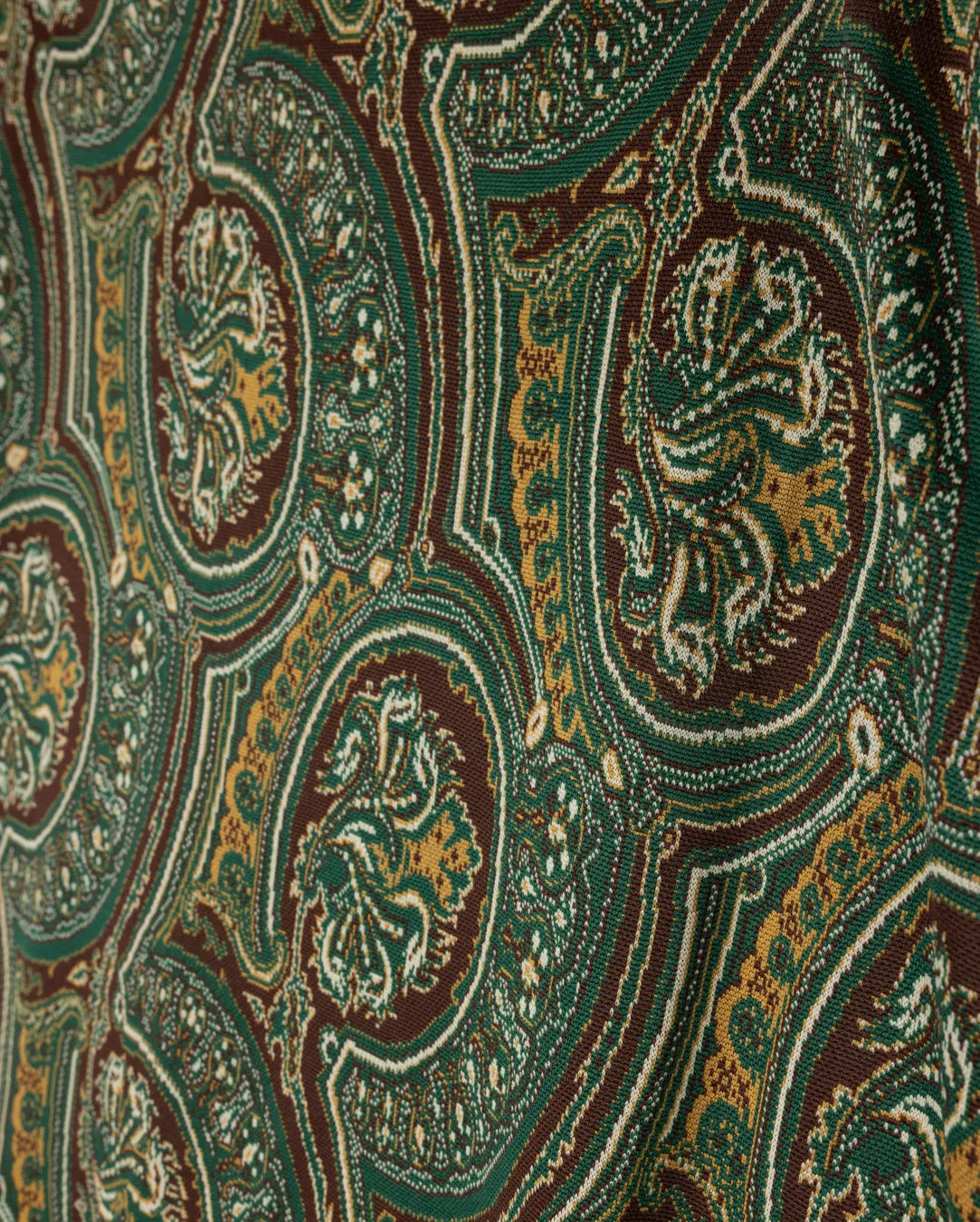 Sleek Flow Side Pockets Printed A-Line Maxi Skirt