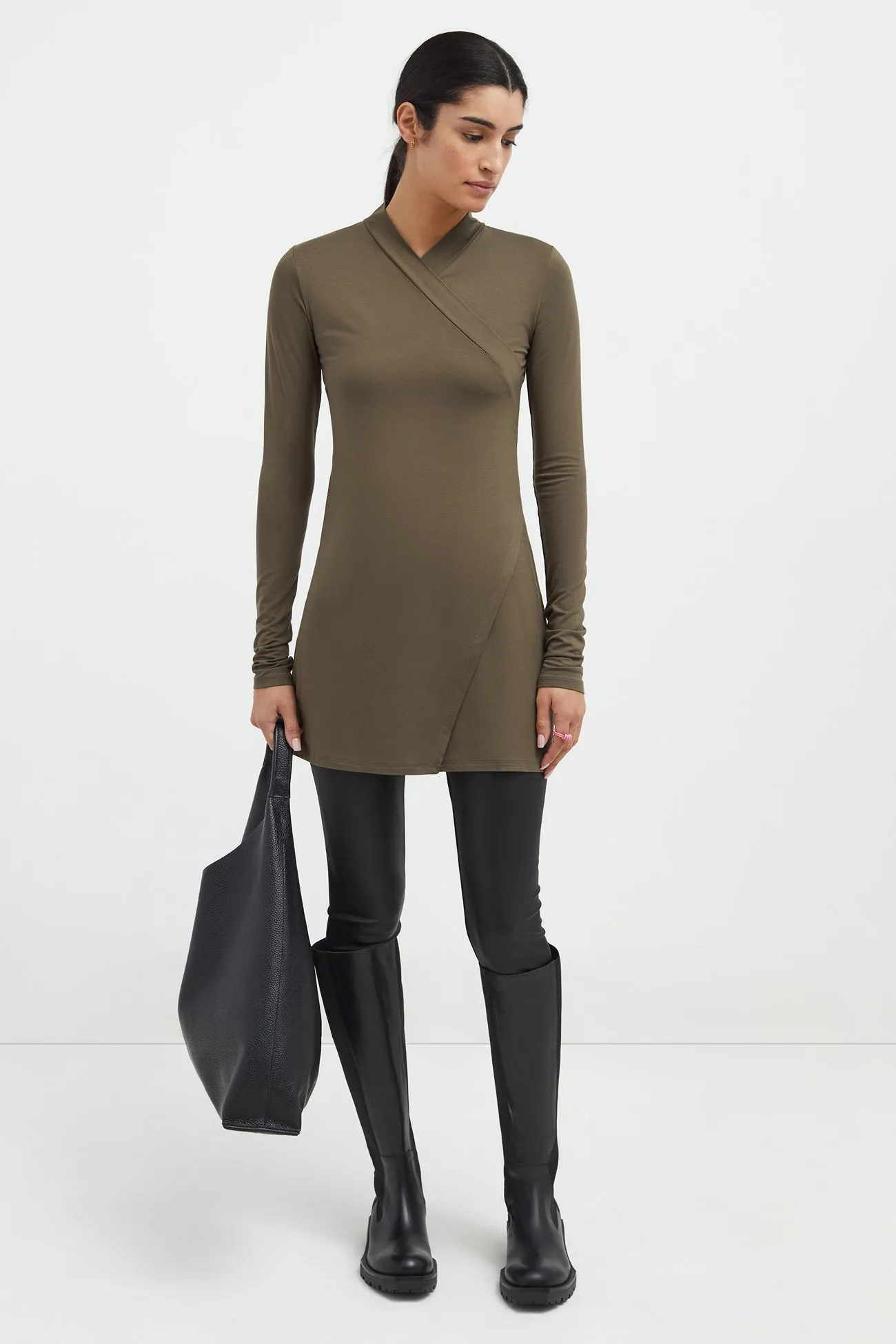 Loeb Tunic Fitted Shirt Smooth Interior Lining