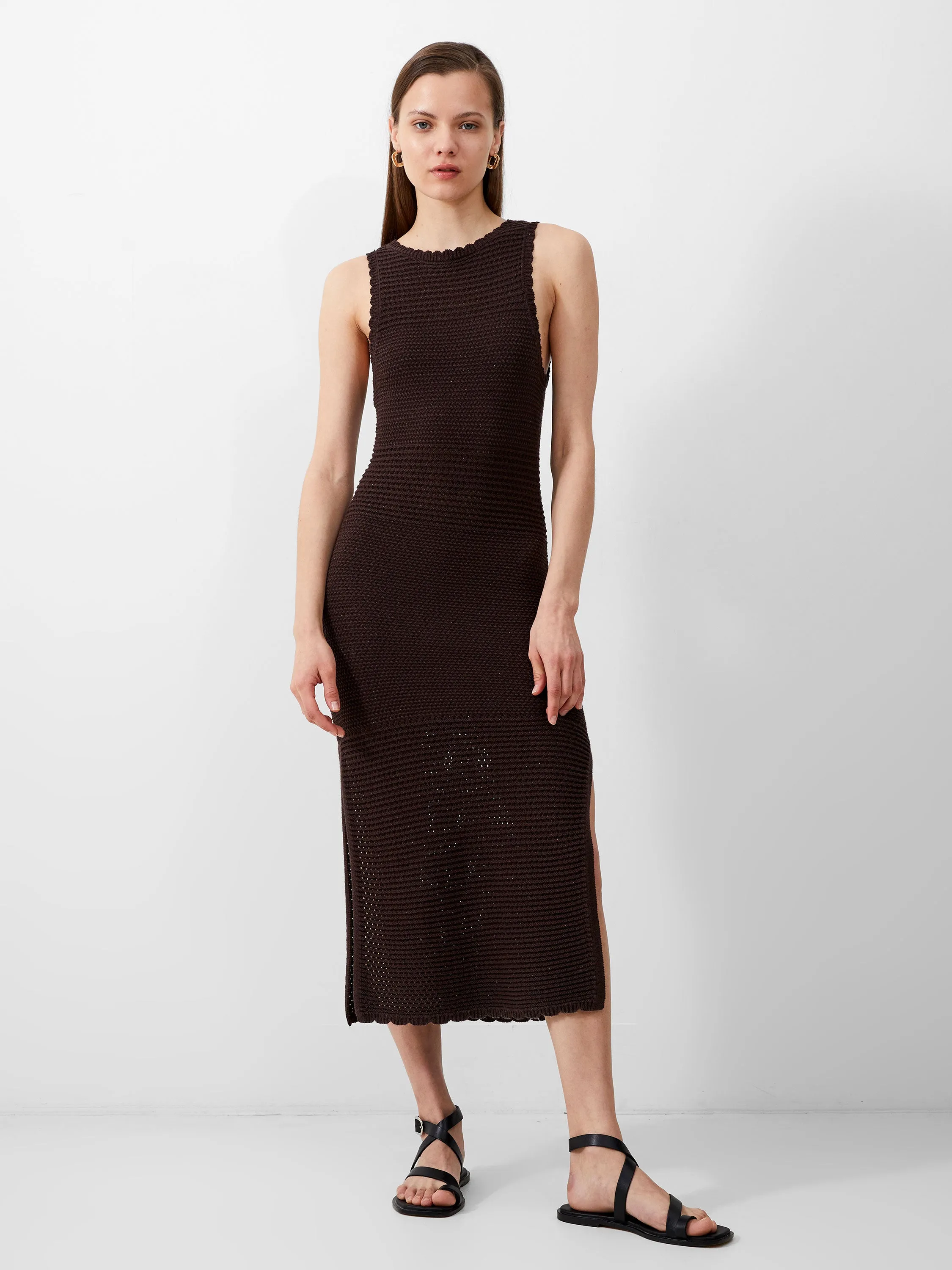 Momo Nellis Crochet Dress Classic sheath dress