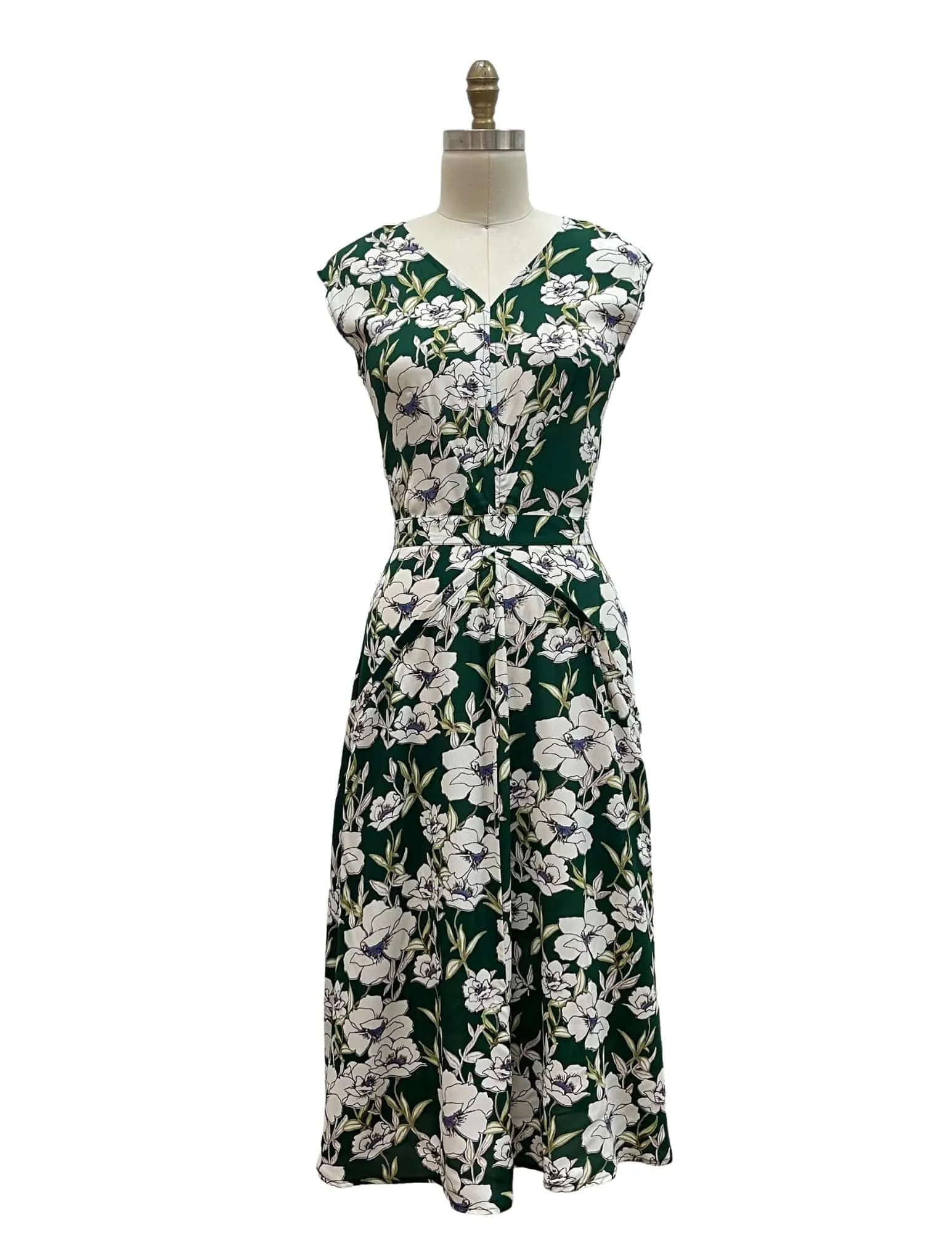 Xena Dress in Green Magnolia Bold Simplicity