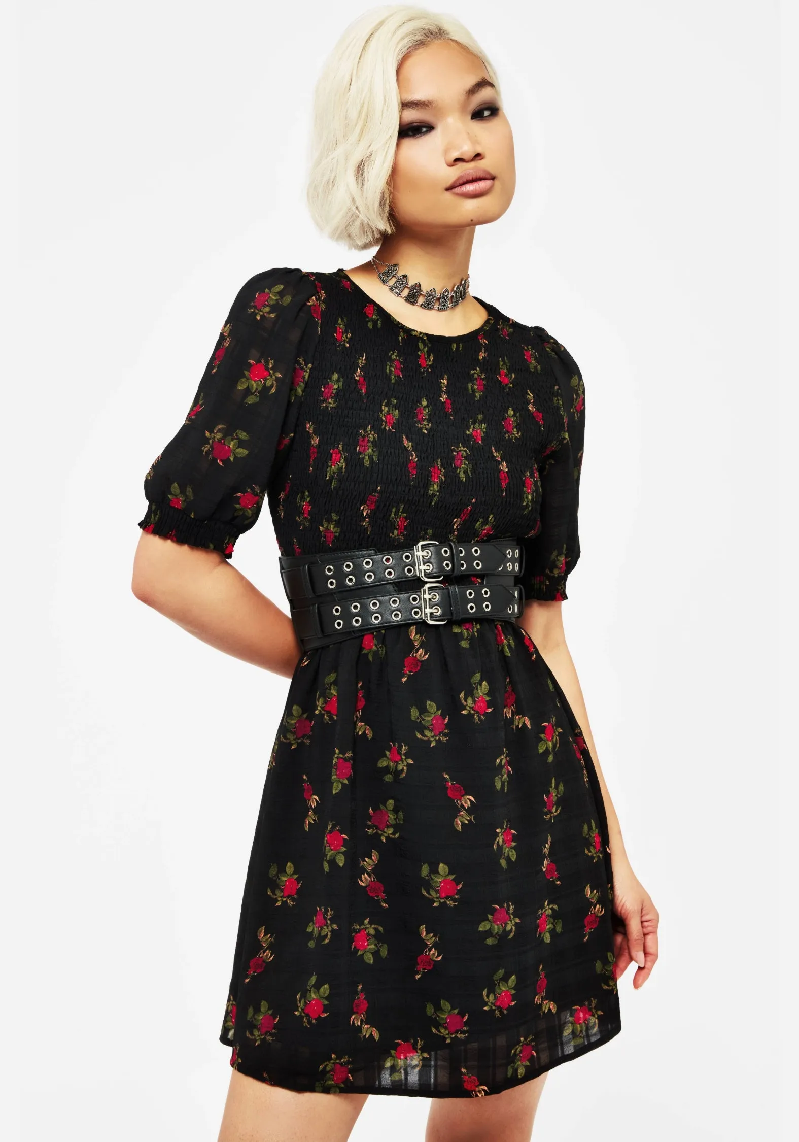 Paranoid Eyelet Double Buckle Waist Belt Core Flex