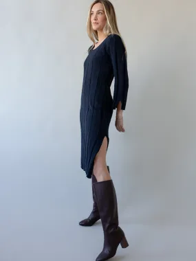 Andrea Knit Dress Effortless Mood