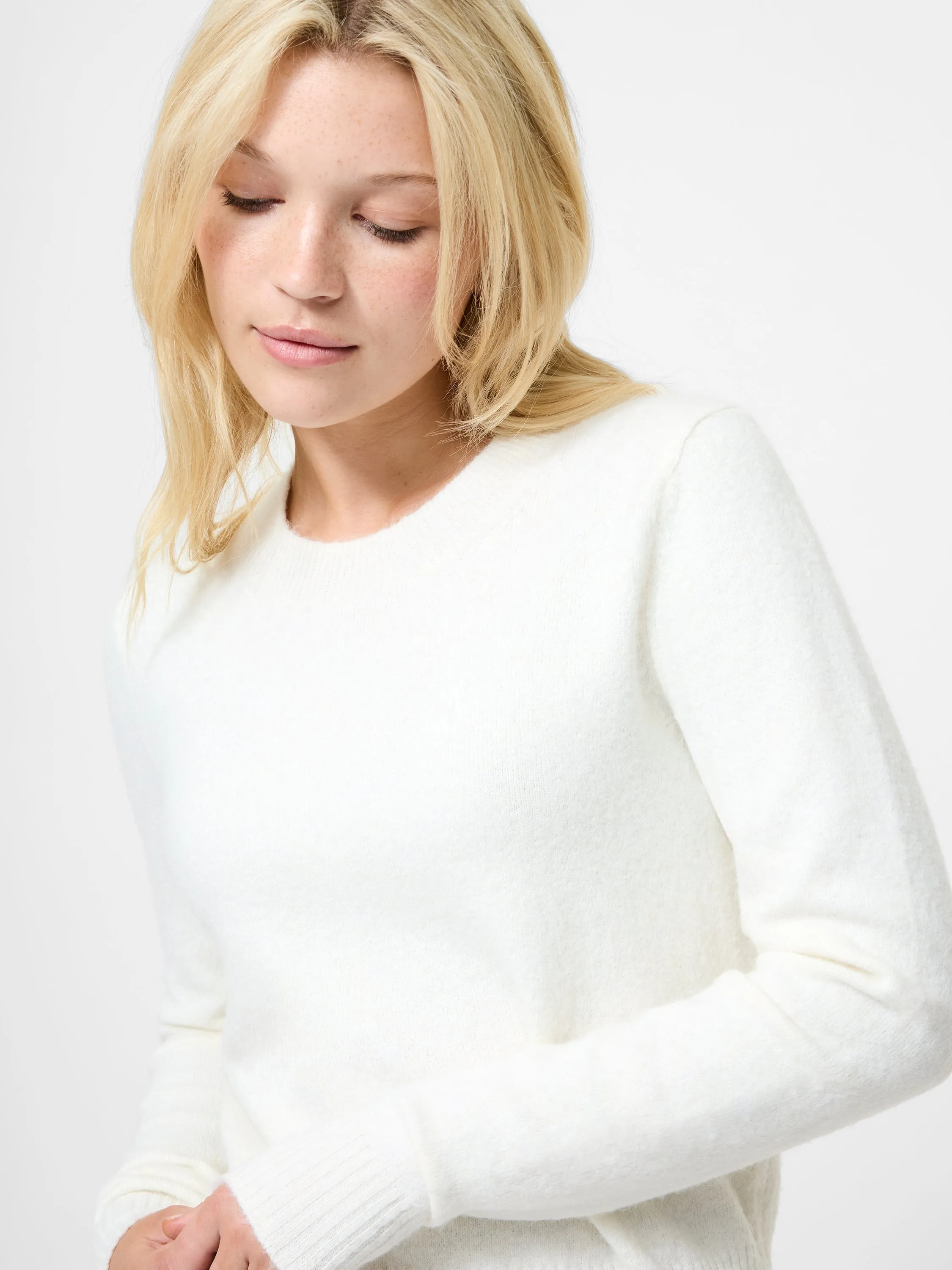 HighElasticity Yarn Ellie Knit Crew Neck Sweater