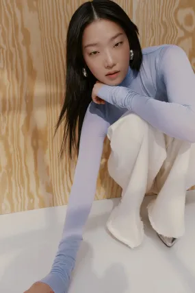 Eloise Sheer Turtleneck Buttery Soft Feel