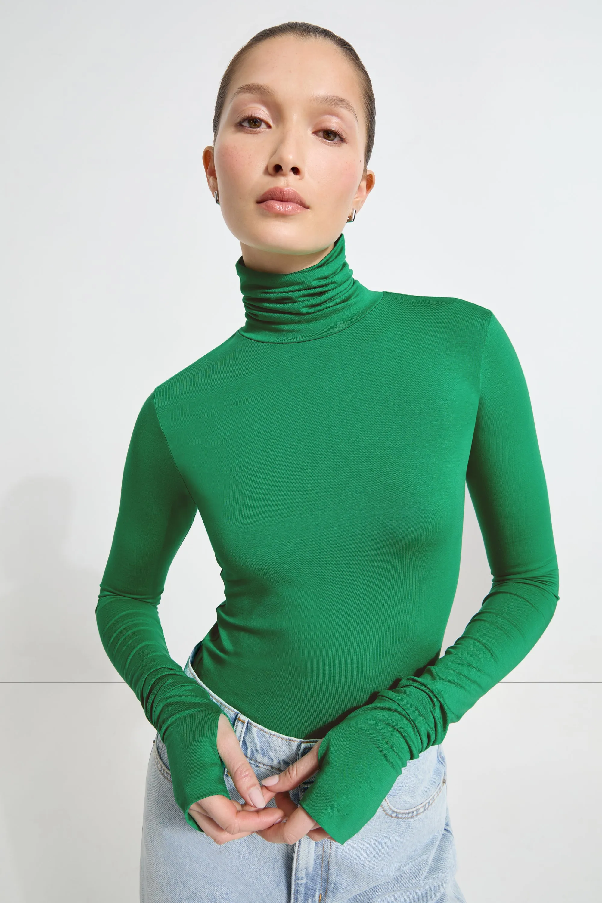 Eloise Turtleneck Wool Sweater