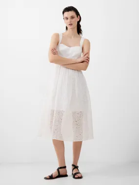 Embroidered Evelyn Lace Strappy Dress Balanced Lines