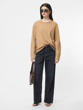 Emilia Knit Boyfriend Sweater machine washable material