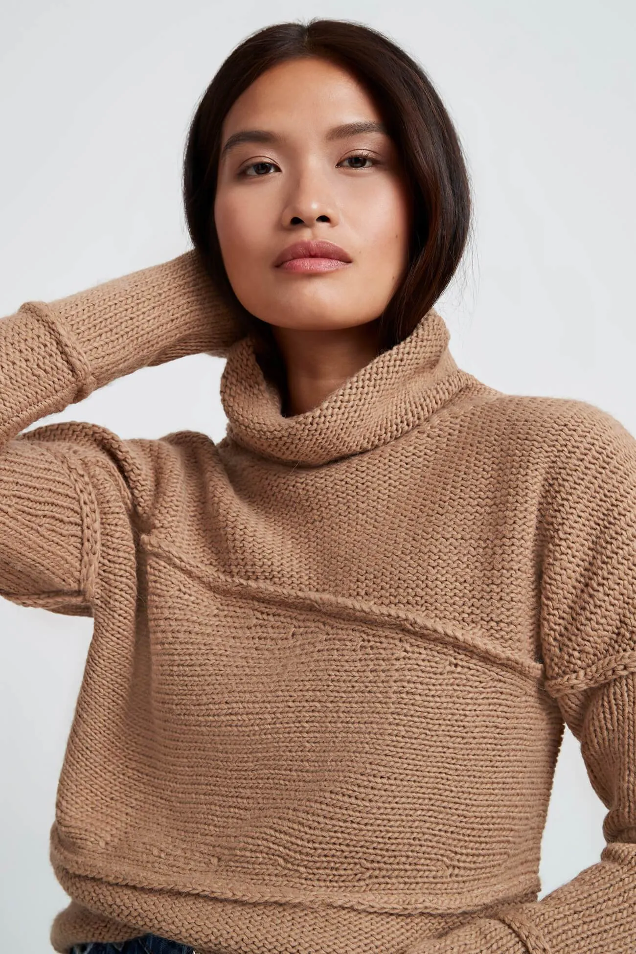 Water Repellent Finish Seamless construction Emily Sweater