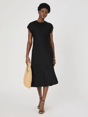 Ennis Satin Column Midi Dress Chill Fit