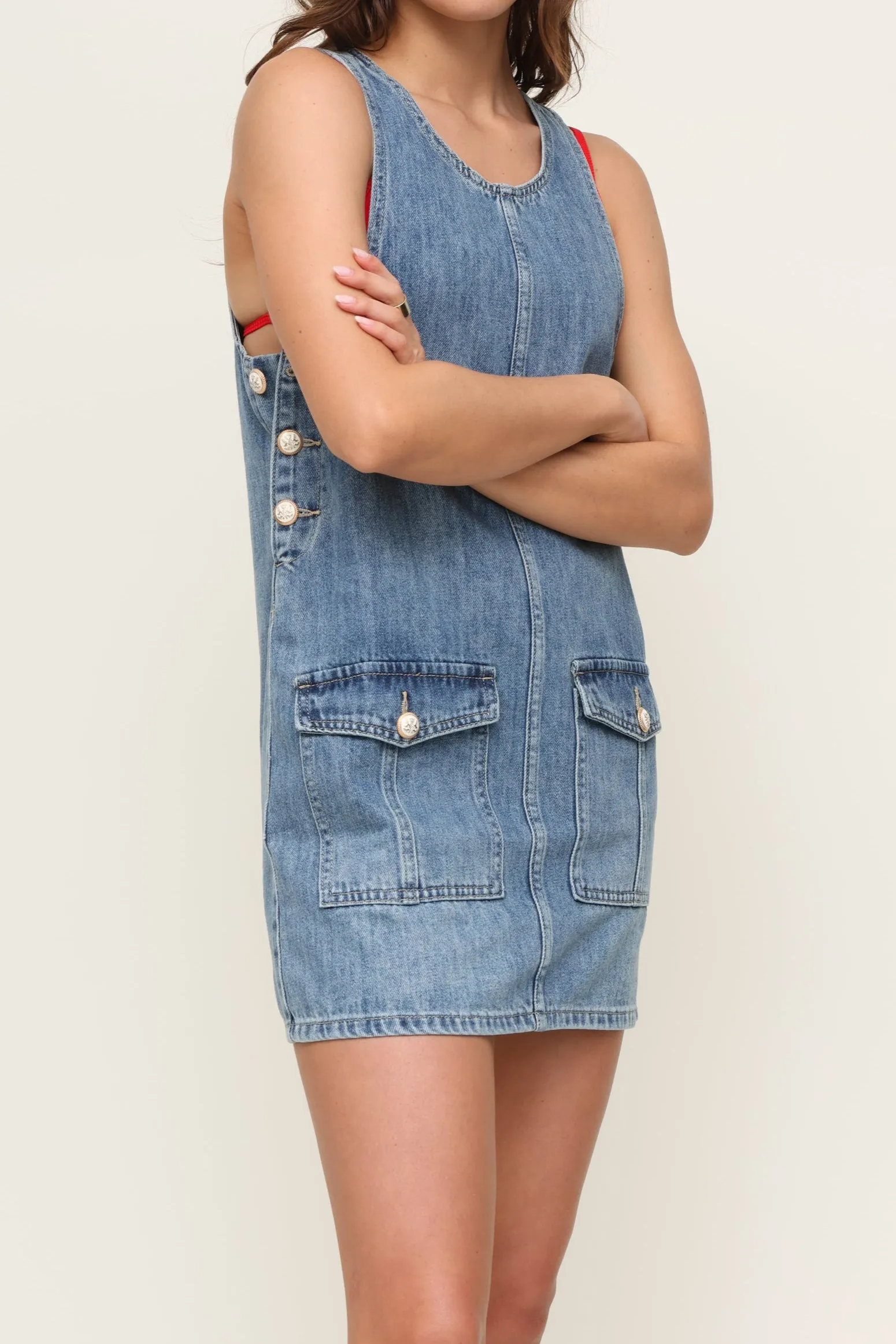 Erin Dress Tassel-Detail