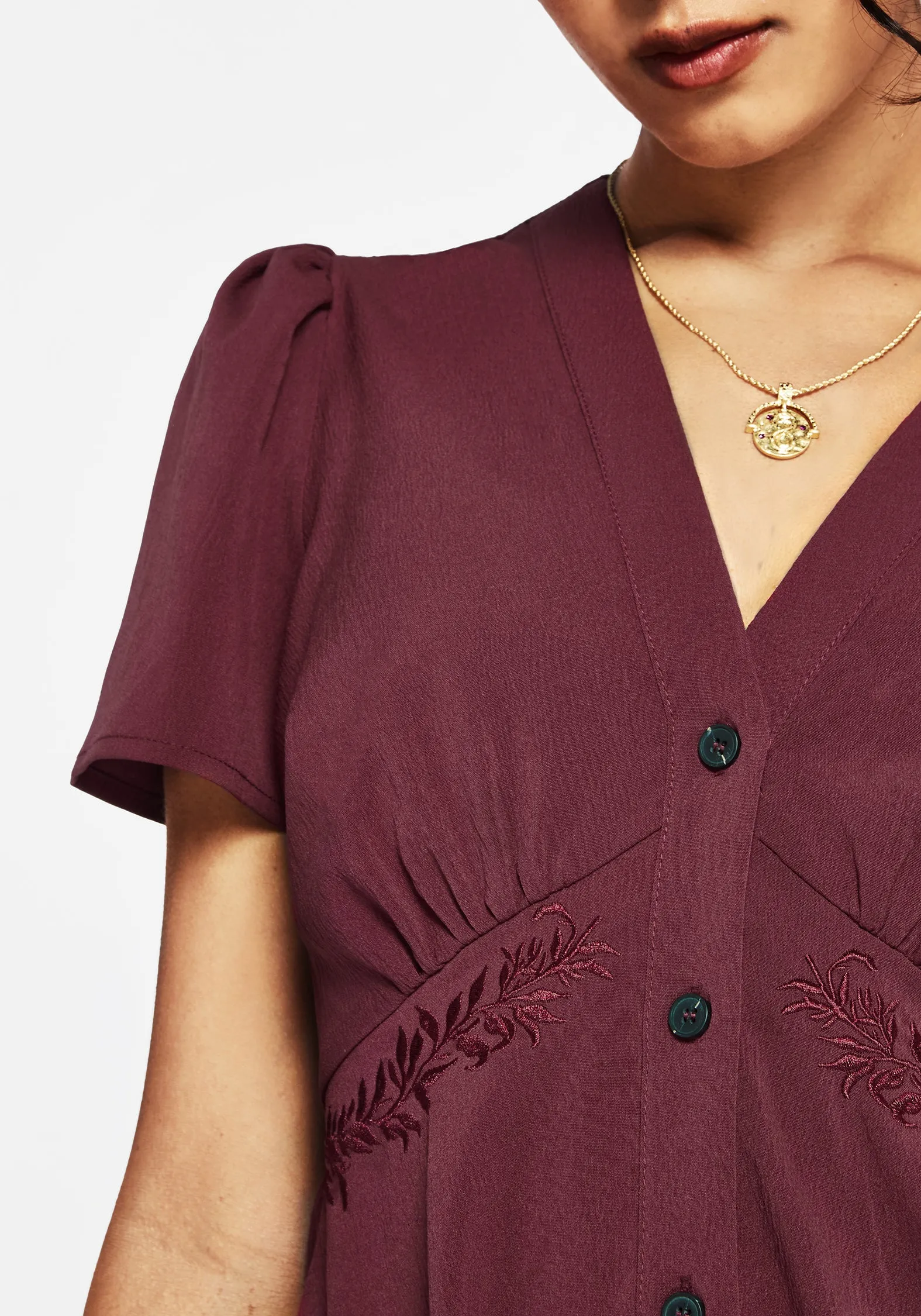 Essence Short Sleeve Mini Dress Free Step Work Look