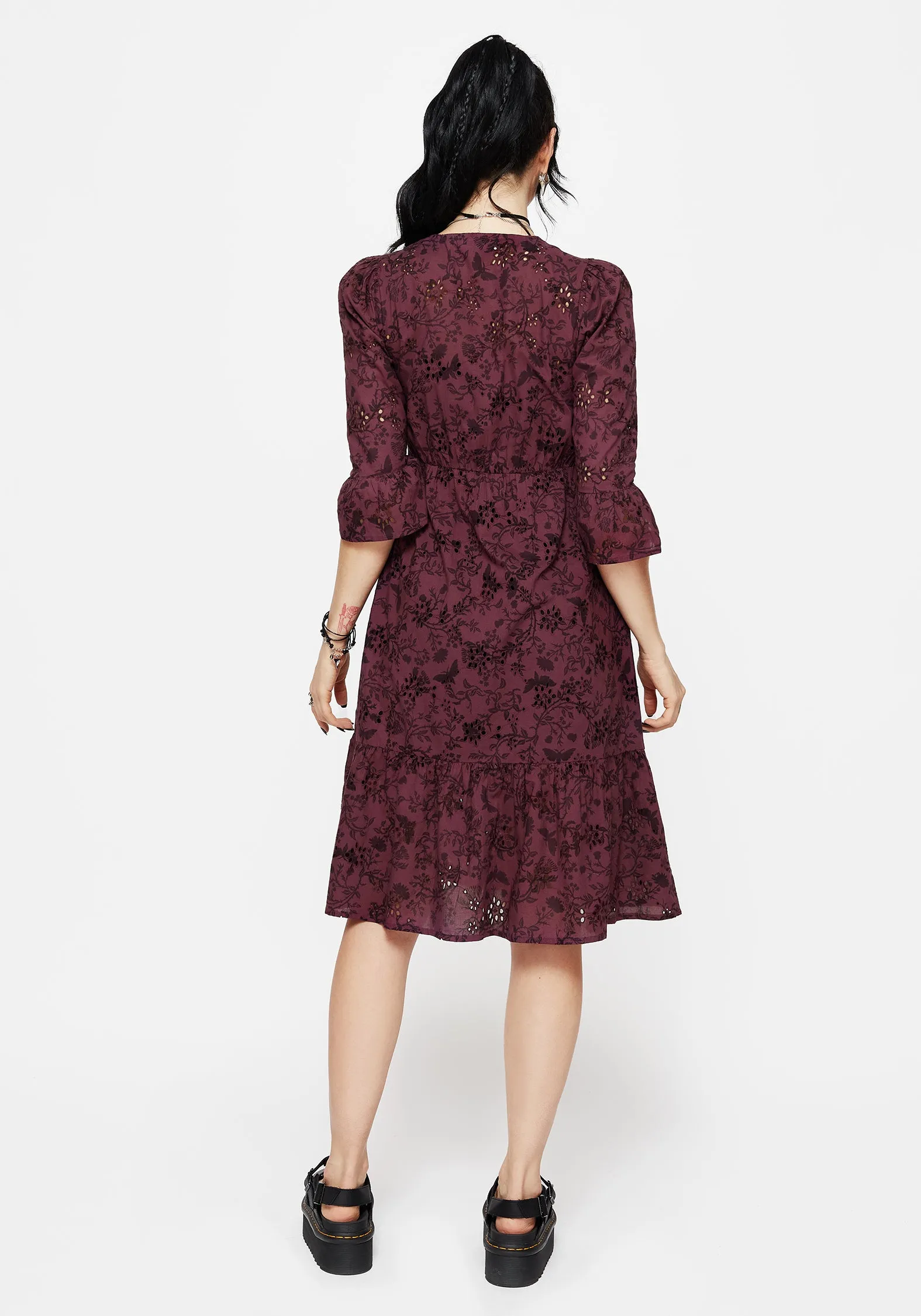 Morgana Cotton Broderie Overdress Halter-Neck Summer Staple