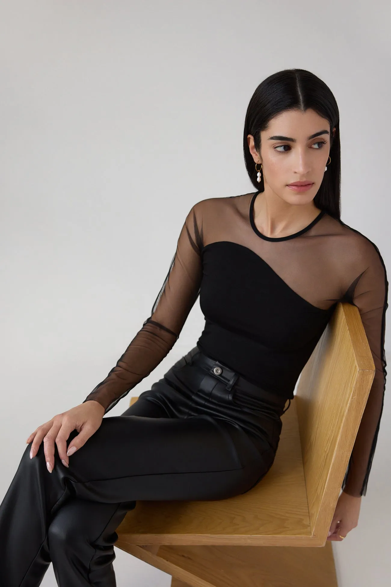 Breathable mesh Evelyn Top