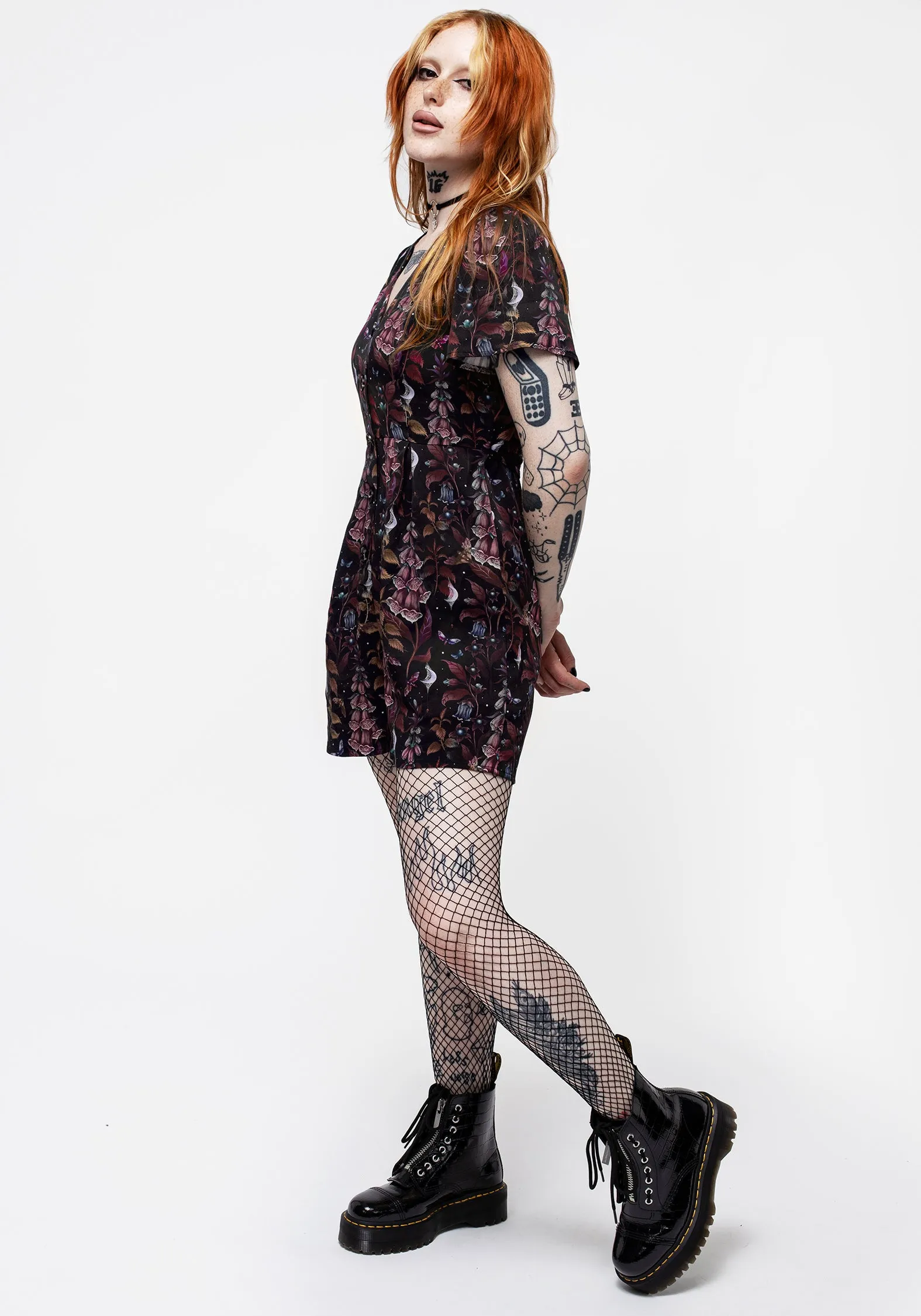 Foxglove Button Up Playsuit Slim Simple