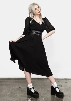 Maja Midi Dress Cozy Cut Everyday Movement