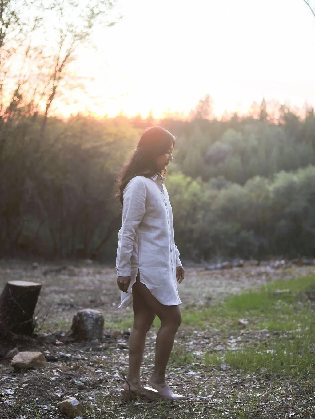 Cora Cover Up in Sand Linen Fresh Appeal