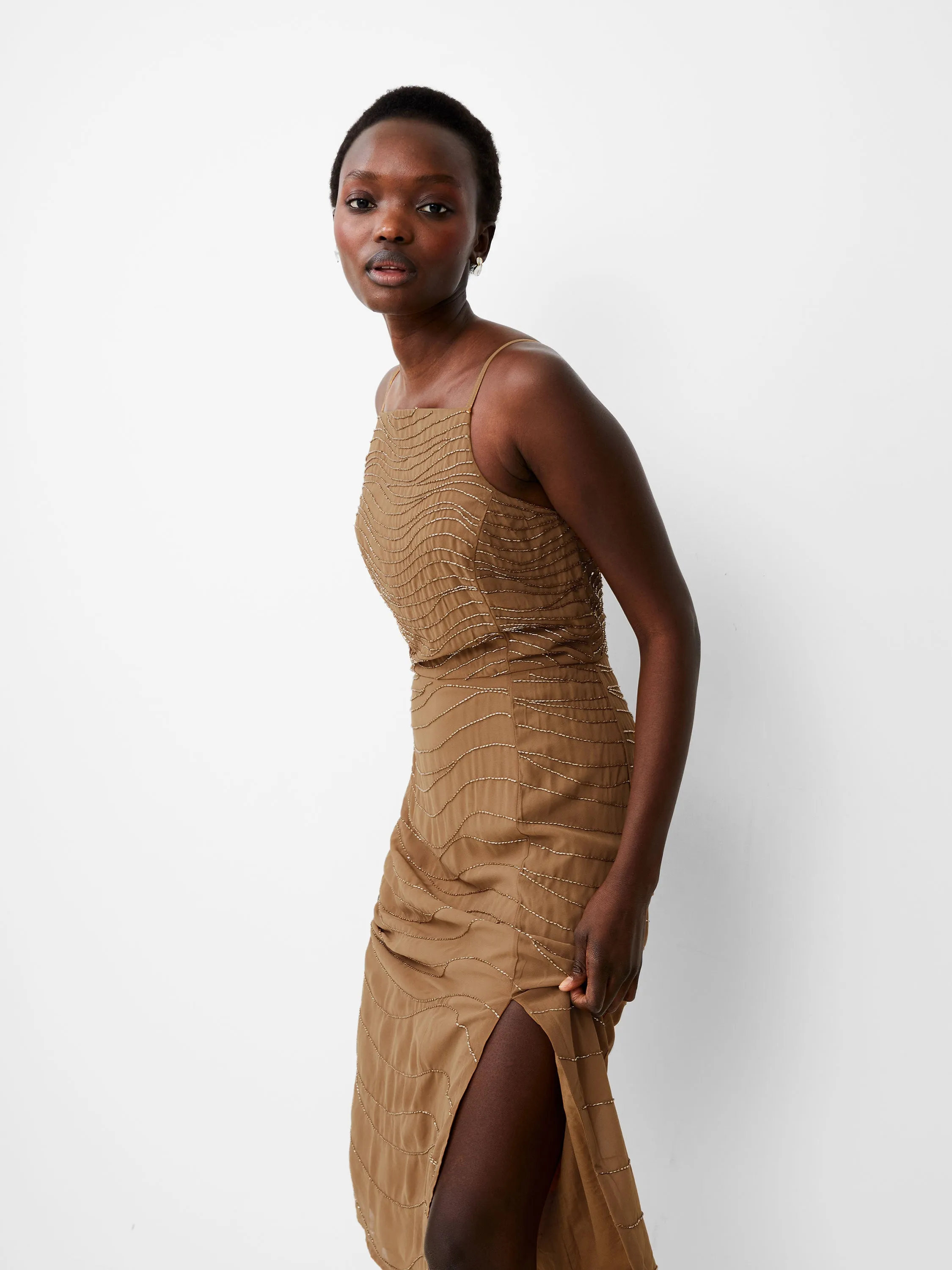 Cozy Look Chandler Embellished Dress