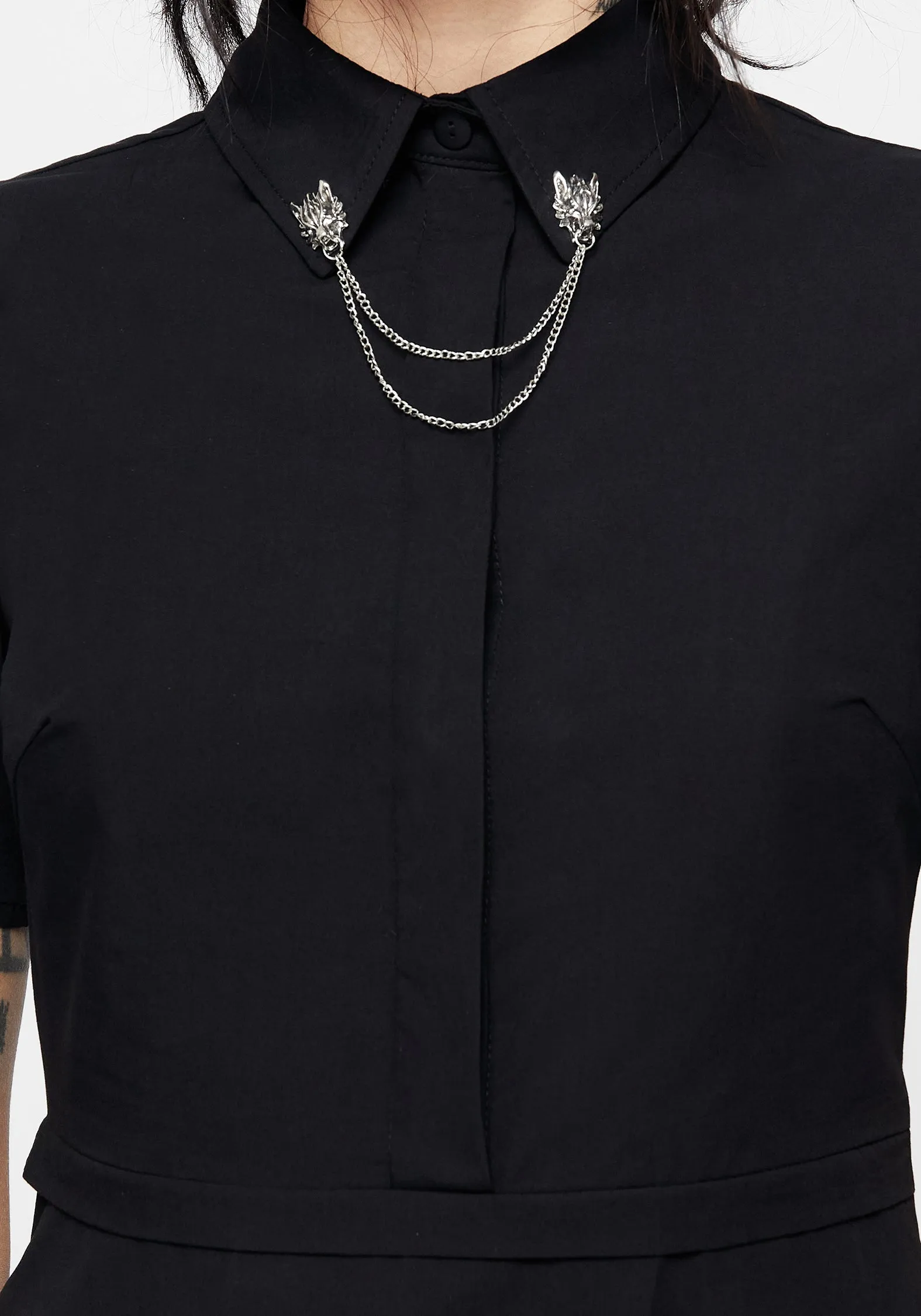 Perfect Fit Look Luxe Mood Fenrir Midi Shirt Dress