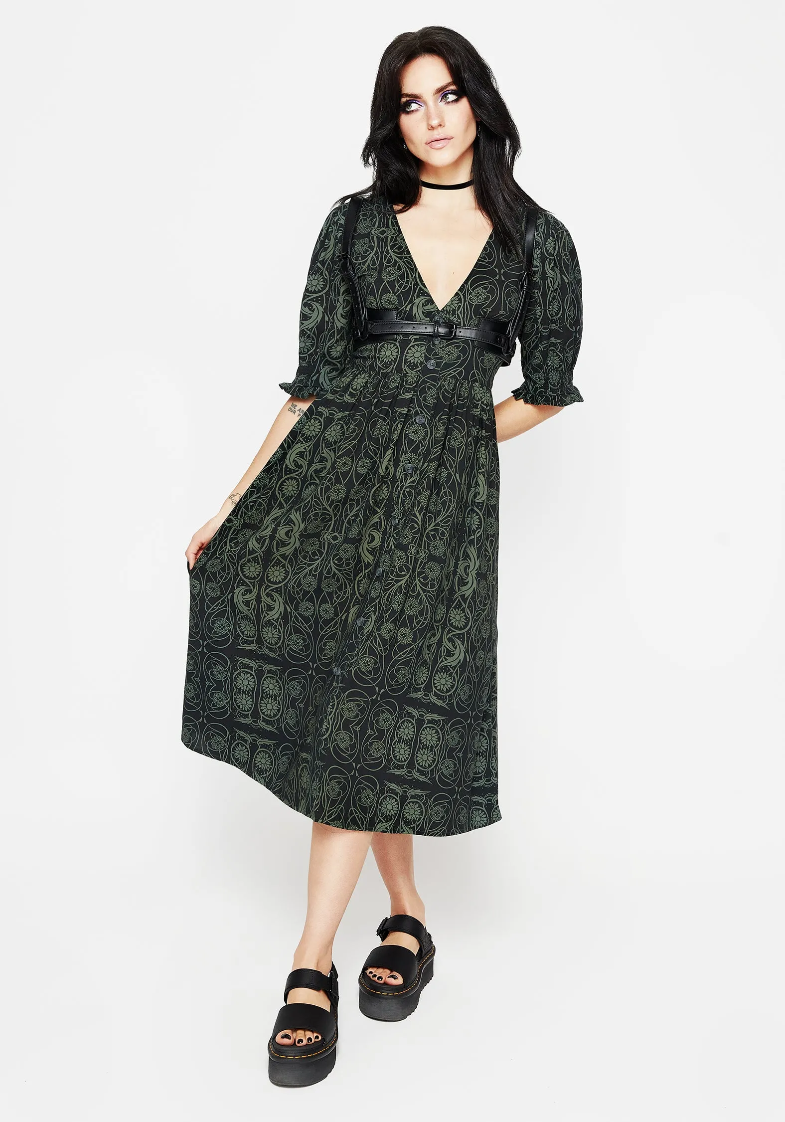 Fianna Midi Dress Film Night