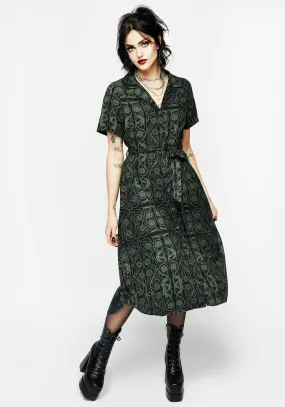 Fianna Midi Shirt Dress Classy Attire