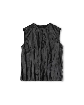 Street Fashion Low Impact Dye Alana Leather Vest