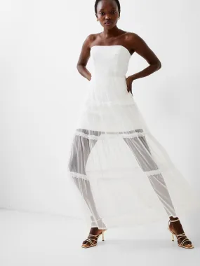 Whisper Tulle Dress Halter-Neck Soft Shine