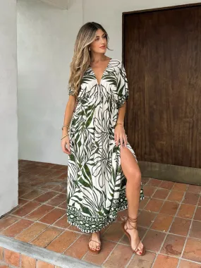 Tanner Linen Maxi Dress - Final Sale Street Ready Weekend Look