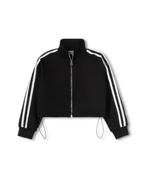 Non Irritating Seams Lax Zip Up Mock Neck