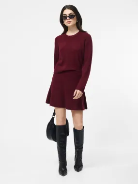 Soft Lining Flexible Motion Vhari Knit Mini Skirt