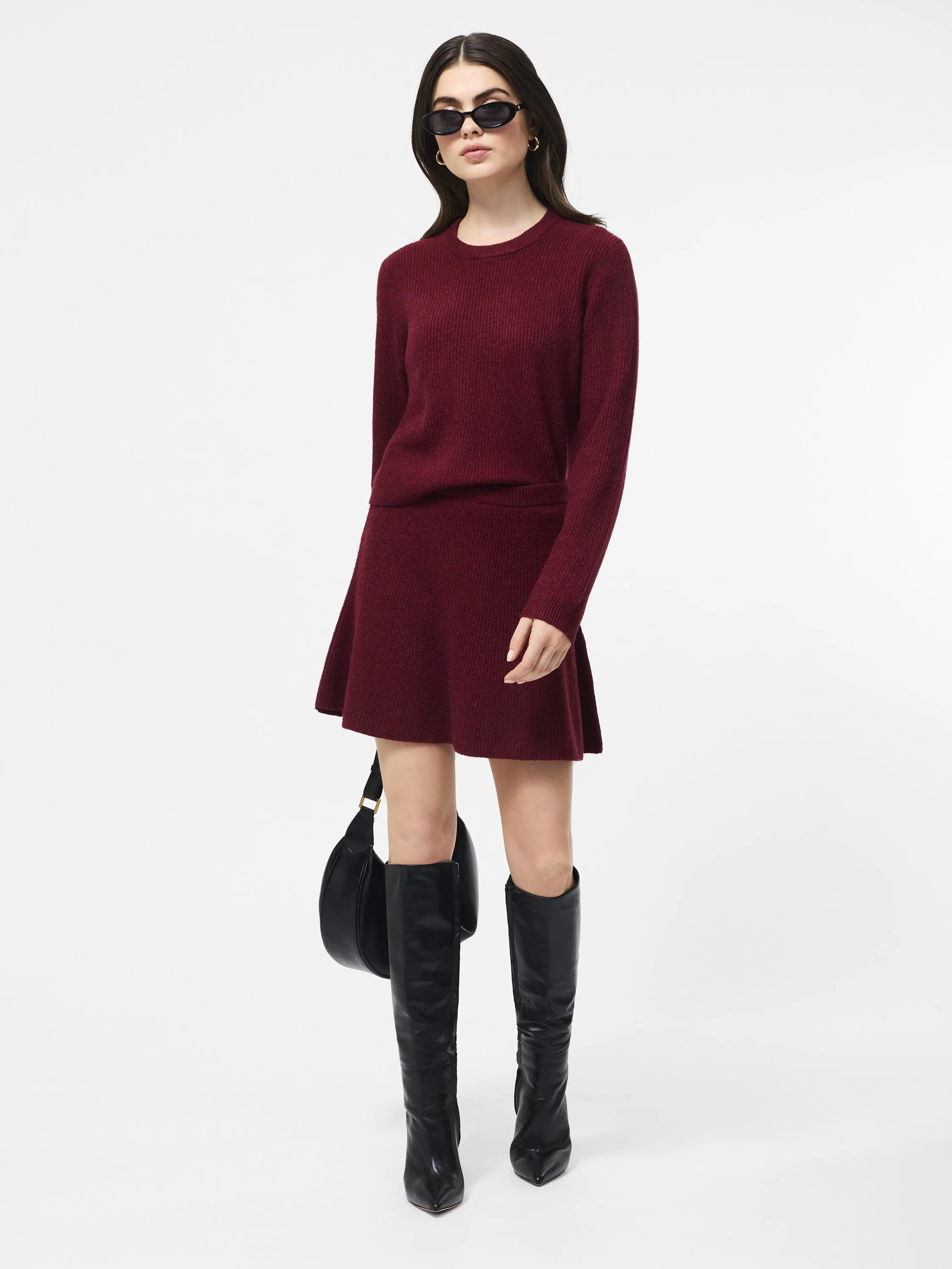 Vhari Knit Mini Skirt Classic Design