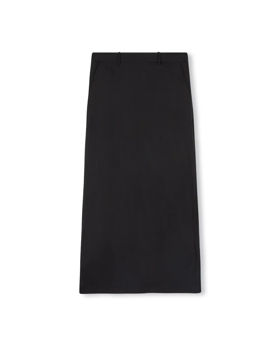 Breathable Lining Weekend Ready Taffetta Straight Skirt