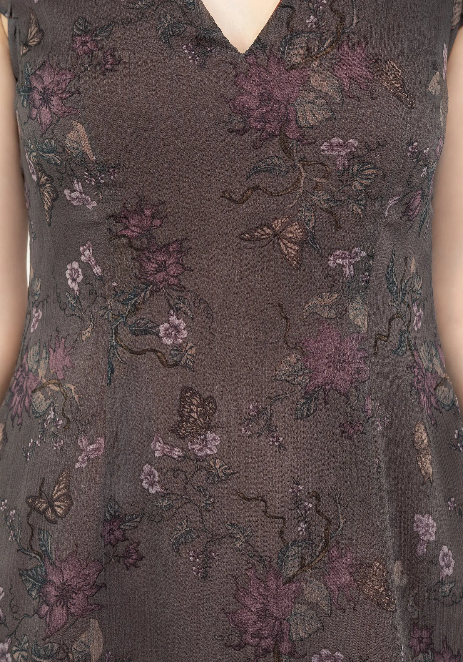 Arnora Chiffon Ruffle Detail Mini Dress Work Look